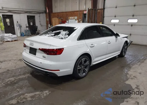 2017 Audi A4 2.0T Premium from USA, damaged, VIN WAUENAF41HN027744